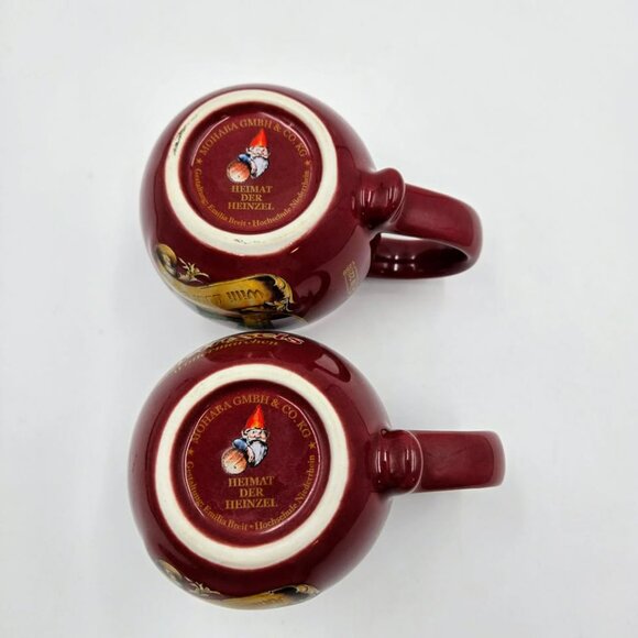 Mohaba GMBH German Christmas Mugs Willi Luurens And Hermine Mulled Wine Cups - Picture 8 of 10